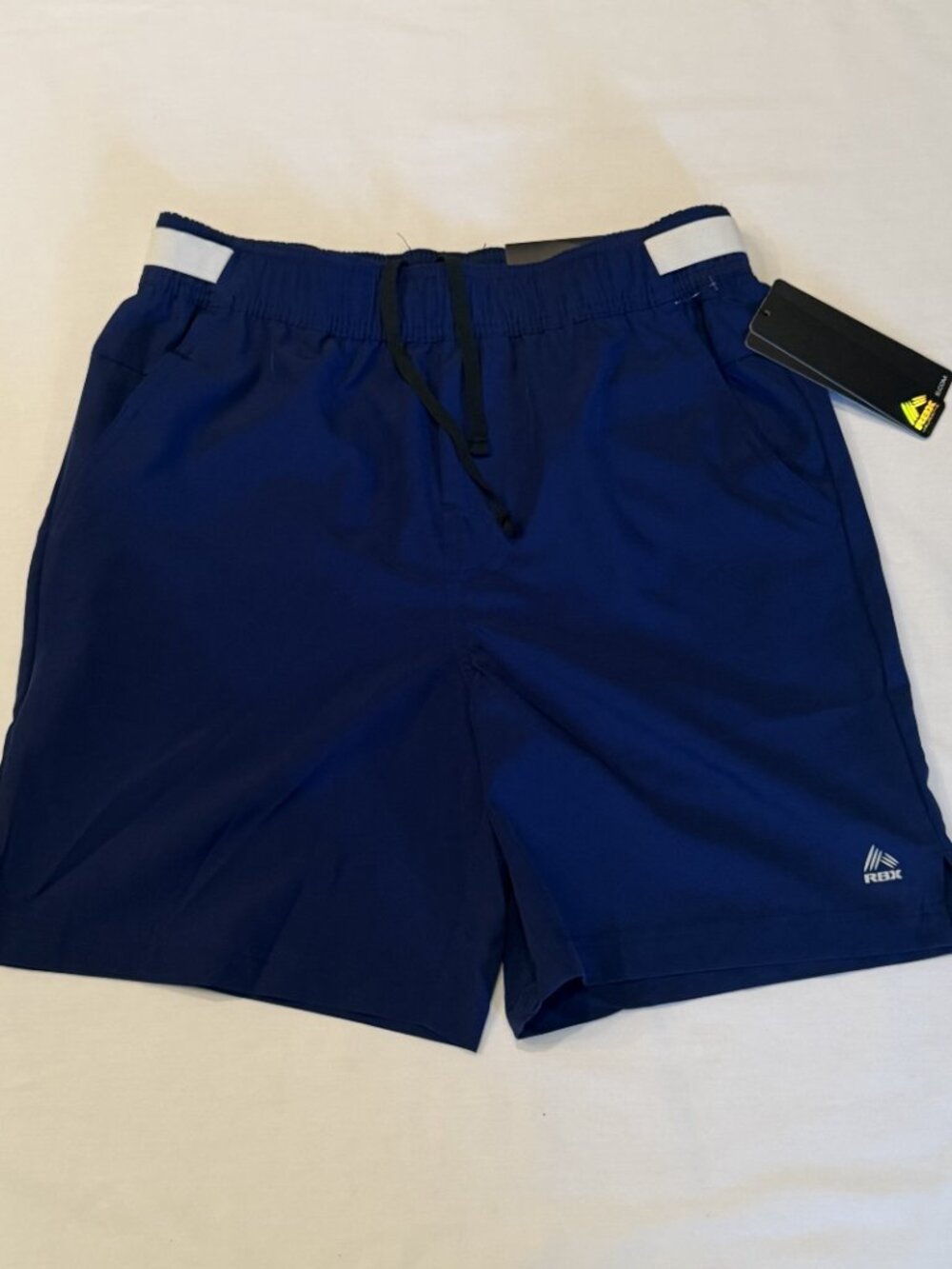 NWT RBX Men's Navy Blue Athletic Training Shorts Size Small